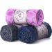 Non-Slip Hot Yoga Towel - Unique Two-Sided Design, Absorbent Microfiber, Dark Blue - Buy Online on SooperMarket.com