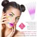 6-Piece Glass Cuticle Pusher & Nail File Set - Pink | Manicure Pedicure Kit - Buy Online on SooperMarket.com
