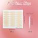 288PCS Eyelid Tape Instant Eye Lift Strips Set with Fork Rods L - Waterproof Double Eyelid Stickers for Uneven Mono-Eyelid - Natural & Invisible Beauty Tool - Buy Online on SooperMarket.com