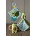 Mary Meyer Yummy Avocado Teether Toy with Baby Paper and Squeaker - 6 x 6-Inches (44141) - Buy Online on SooperMarket.com