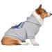 STAR WARS Mandalorian Hoodie for Large Dogs with Leash Attachment Hole | Cozy Apparel for STAR WARS Fans - Buy Online on SooperMarket.com