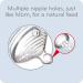 NUK Simply Natural Baby Bottle 9 oz (2-Pack) | Ideal for 1+ Months - Buy Online on SooperMarket.com