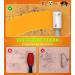 KONIZY Pet Hair Lint Rollers Mega Value Set - 300 Sheets - Portable Lint Remover for Clothes, Furniture, Carpet - Dog & Cat Hair Removal - Extra Sticky - Upgraded Handle - Red - Buy Online on SooperMarket.com