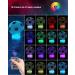 3D Football Night Light for Kids - Remote Control & 16 Colors | Perfect Football Gifts for Young Girls & Sports Fans - Buy Online on SooperMarket.com