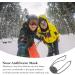 ARTIBETTER Nose Warmer - Gray - Keep Your Nose Warm in Cold Weather - For Outdoor Activities and Winter Sports - Buy Online on SooperMarket.com