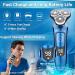 iwoole Electric Razor for Men - Wet Dry Rechargeable Shaver with Beard/Nose Trimmer | Cordless Face Shaver for Teens | USB Travel Grooming Tool - Buy Online on SooperMarket.com