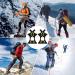 Anti-Slip Shoe Spikes - Crampons for Winter Sports & Outdoor Adventures | 15 Substitute Snow Spikes - Buy Online on SooperMarket.com