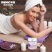 Buy Lavender Body Scrub - 28 Oz Dead Sea Salt Exfoliator for Acne & Ingrown Hairs | Natural & Organic Skincare for Men & Women - Buy Online on SooperMarket.com