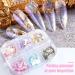 Holographic Mermaid Nail Art Glitter Sequins - 50g Irregular Aurora Opal Flakes for Nail Decoration - Buy Online on SooperMarket.com