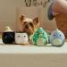 Squishmallows JPT0791 JPT 3.5" 4-Pack Squeaky Plush Dog Toys (Shozo Shun Fletcher Rashad) (Amazon) (polybag) Multicolour - Buy Online on SooperMarket.com