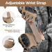 Mossy Oak Fingerless Tactical Gloves with Hard Knuckle - Tan, Large - Buy Online on SooperMarket.com