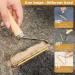 Pet Hair Remover & Lint Cleaner Pro - 2 Pack | Carpet Rake, Fabric Shaver | Dog & Cat Hair Removal Tool | Natural Wood Color - Buy Online on SooperMarket.com