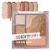 COLORGRAM Multi Cube Palette 5 Colors - 01 Basic Cube | Eyeshadow Palette for Daily makeup, Ultra-Blendable, Matte, Glitter, Shimmer Shades 0.3 fl.oz. #01 Basic Cube