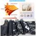 Fayhijun Merino Ski Socks for Men Women & Kids Warm Breathable Thermal Sports Socks for Skiing & Snowboarding (Sizes 36-38 Dark) - Buy Online on SooperMarket.com