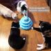 UPSKY 3-Level Cat Toy Roller Turntable with Colorful Balls - Interactive Fun for Kittens - Blue - Buy Online on SooperMarket.com
