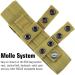 Yoncono Tactical Molle Tourniquet Holder | Portable Military First Aid Equipment Case & Trauma Medical Scissor Pocket #1 - Khaki - Buy Online on SooperMarket.com