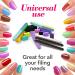16 Pcs Nail Files & Buffers Set - OVLUX Professional & Home Nail Buffer Block Tool - Double Sided Grit Files for Natural Nails - 7 Step Nail Strips - Buy Online on SooperMarket.com