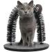Arch Cat Groomer Cat Self Grooming Brush Cat Toy Cat Self Groomer Massager and Cat Scratcher Hair Trimming Brush Cat Scratcher Pet Toy Pattern ONE - Buy Online on SooperMarket.com