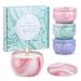Larger fragrance candles gift set for women 4 packs aromatherapy candle set for stress reduction natural soy wax women Christmas decoration fragrance candle for birthday Valentine's Day yoga