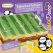 G nthart Backdecor 1 soccer field player with two goals made of fine soft decorative mass 2 partial decorative players matching the birthday or the motto party football field Referner