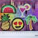 Qingxi Charm 32pcs Sequins Embroidered Patches - DIY Craft Embellishments for Clothes, Hats, Shoes - Assorted Styles - Buy Online on SooperMarket.com