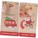 HOLIDYOYO 1 Set Xmas Advent Calendar Bags Xmas Candy Pouch Santa Bags Holiday Party Favor Rope As Shown 18.00X9.00X1.00CM - Buy Online on SooperMarket.com