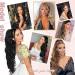 MORICHY Ponytail Extension 26Inch Long Wavy Drawstring Ponytail Synthetic Curly Pony Tails Fake Hair Natural Brown Ponytail Hair Extension for Women (Natural Brown) 26Inch Natural Brown - Buy Online on SooperMarket.com