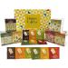 Herbal Tea Gift Set Hamper | 60 Individually Wrapped Bags | 6 Flavours inc. Rosehip & Hibiscus, Peppermint, Green Tea | Tea Lover's Gift - Buy Online on SooperMarket.com