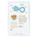Oogiebear 360 Teether - Safe Teething Toy for Babies 3 Months+ | Soft Bristle Teddy Bear Silicone Teether - Seafoam - Buy Online on SooperMarket.com