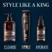 King C. Gillette Cordless Beard Trimmer Kit for Men - Lifetime Sharp Blades, 3 Combs, UK Plug - Gifts for Men - Buy Online on SooperMarket.com