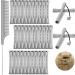 36 Pieces Cold Wave Rod Hair Perm Rods Hair Rollers Perming Rods Curlers with Steel Rat Tail Comb for Hairdressing Styling (Gray,0.59 Inch) 0.59 Inch (Pack of 36) Gray