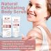 Natural Exfoliating Body Scrub for Keratosis Pilaris - Skin-Friendly Treatment for Strawberry Legs - Best Body Scrub for Women - Buy Online on SooperMarket.com