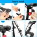 AirTag Bicycle Saddle Mount | Hidden Bike Mount for AirTag | Includes 8 Cable Ties | Compatible with Bicycles & E-Bikes | Black - Buy Online on SooperMarket.com