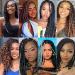 Xusuperb Pre-Stretched Braiding Hair 16 Ombre Extensions - 6 Packs Soft Yaki-Textur Kanekalon Braids (T1B/30#) - International Shipping Available - Buy Online on SooperMarket.com