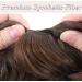 Maroon Bun Extensions - Thick Updo Hairpiece for Wavy Curly Hair - 45g Brown - Buy Online on SooperMarket.com