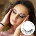 5 Pairs Manga Lashes - Glitter Colored Eyelashes with Diamond Decor | Natural Look Japanese Lashes - DIY Glitter Lashes (1 oz - Buy Online on SooperMarket.com