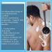 Silicone Body Scrubber Long Handle Bath Shower Brush - WLLHYF Back Exfoliator - Buy Online on SooperMarket.com