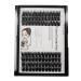 Bodermincer 84 Clusters Large Pack D Curl Volume Lashes Set | 18mm Individual DIY Eyelash Extension Kit for Women | Black False Lashes for Home Extension - Buy Online on SooperMarket.com