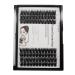 Bodermincer 84 Clusters Large Pack D Curl Volume Lashes Set Wide Cluster False Eyelash DIY Eyelash Extension Individual Lash Girl Women Home Eyelash Extension (12mm) Black-12mm