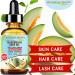 Botanical Beauty Muskmelon Seed Oil - 100% Pure Virgin Cold-Pressed Carrier Oil for Face Skin Hair | Rich in Vitamins E & C - 0.5 Fl oz (15 ml - Buy Online on SooperMarket.com