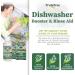 Truly Free Natural Dishwasher Booster & Rinse Aid | Non-Toxic Formula for Tough Stains & Water Spots | Reusable Bottle & Refill Starter Kit - Buy Online on SooperMarket.com