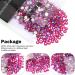 Yhmq 2160pcs Rhinestones & Nail Crystals - SS20 Light Siam AB (4.6mm & 4.8mm) for Stunning Nail Art - Buy Online on SooperMarket.com