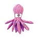 KONG CuteSeas Octopus Corduroy Dog Plush Toy For Small Dogs Multi Small