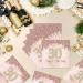 40 Pink Napkins for 30th Birthday - Premium 33x33cm Party Decor for Men & Women - Buy Online on SooperMarket.com