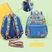 Willikiva Cartoon Bus Kindergarten Backpack with Leash | Waterproof Preschool Toddler Backpack for Boys and Girls (Car) - Buy Online on SooperMarket.com