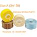 New brothread 25pcs Assorted Colors 70D/2 Prewound Bobbin Thread Size A SA156 for Embroidery & Sewing - 60wt Assorted Colors - Buy Online on SooperMarket.com