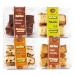 DIJAS Natural Foods, Crunchy Fat Free Biscotti Cookie, Variety Pack, All Natural Preservative Free Ingredients, Delicious Low Calorie Snack (4 Pack, Nut Variety) Nut Variety Pack