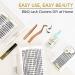 D-16mm Cluster Lashes 72 Clusters | Volume Eyelash Extensions DIY Kit | Soft Wispy Individual Lashes | B&Q Lash Clusters - Buy Online on SooperMarket.com