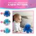 XEANCO Octopus Plushie - Double-Sided Flip Reversible Soft Stuffed Toy for Kids and Friends in Sea Green Blue | Perfect for Playing & Expressing Mood - Buy Online on SooperMarket.com