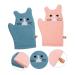 Housoutil 10 Pairs Cartoon Body Scrubbing Mitts - Child Bath Wipes & Sponge Shower Supplies for Clean & Fun Bath Time - Buy Online on SooperMarket.com